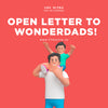 Open letter to WonderDads! (Single Dads)