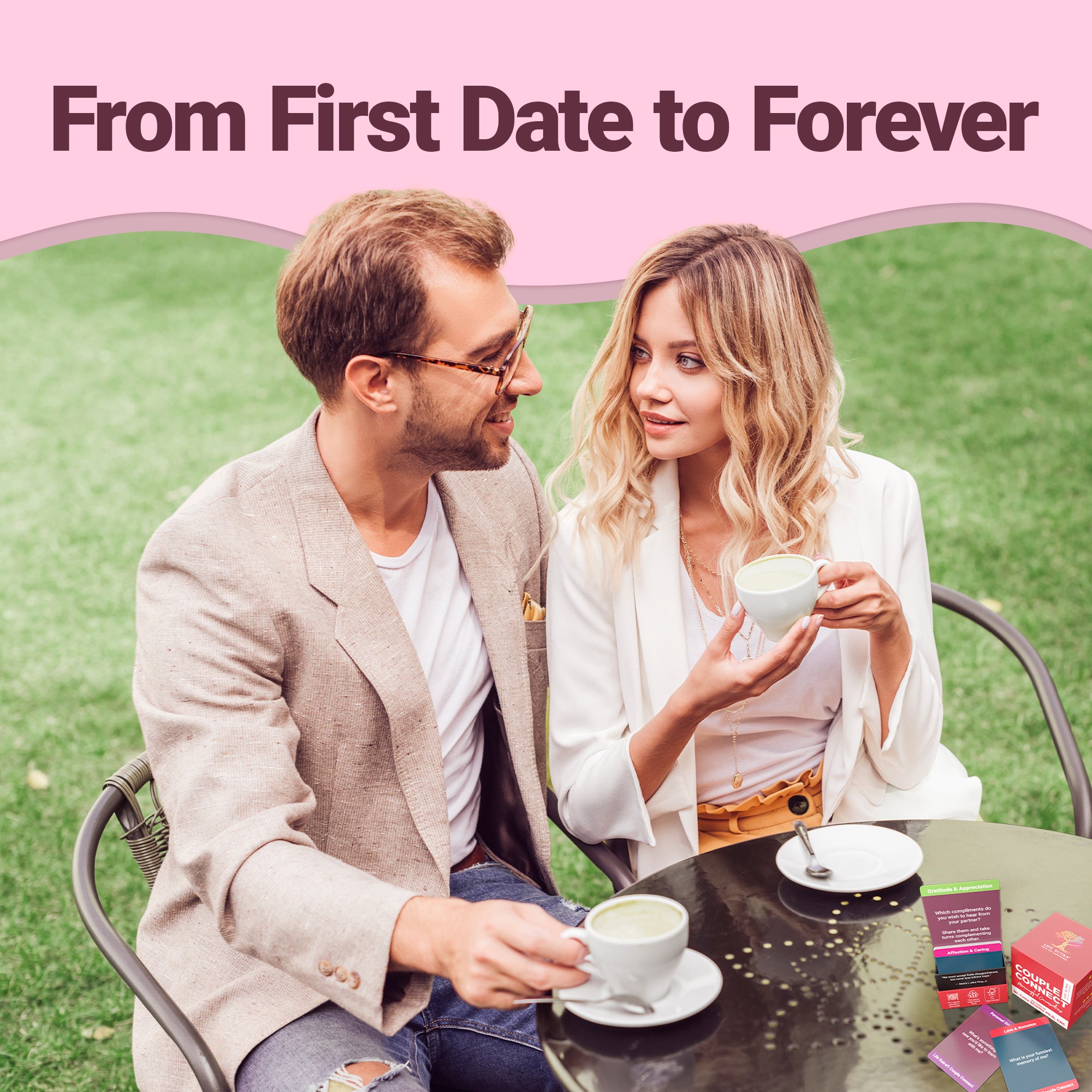 Couple Connect - 200 Conversation Starters and Activities - Improve Communication, Romance and Trust