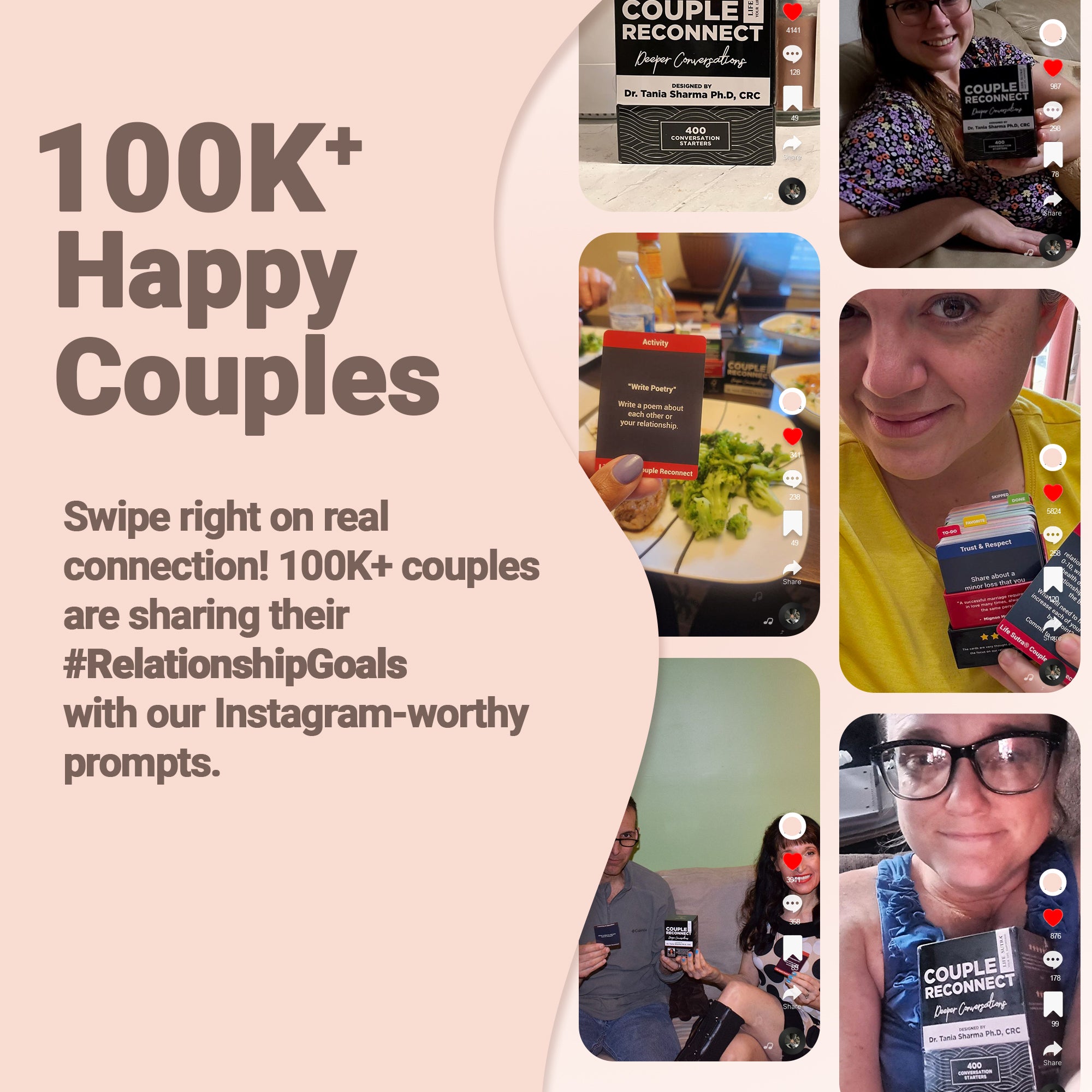 Couple Reconnect - 400 Thought Provoking Conversation Starters and Activities for Mature Couples - Rekindle Spark and Romance