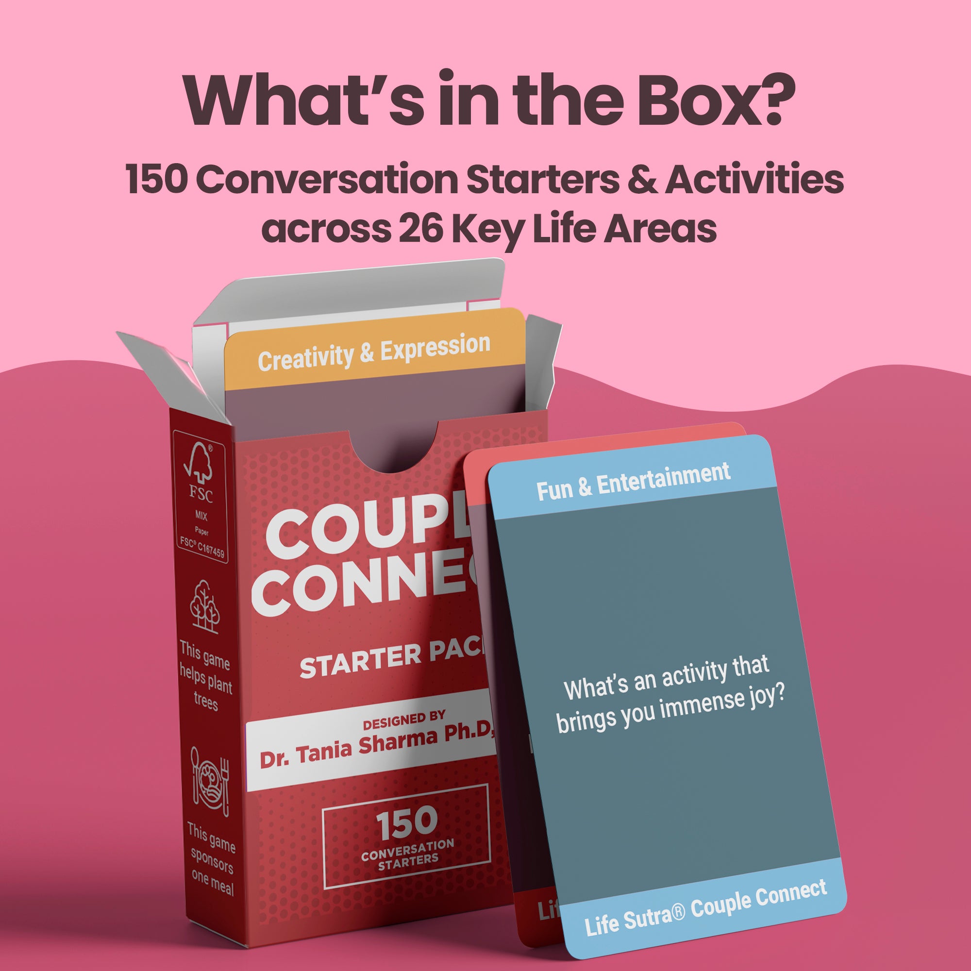 Life Sutra Couple Connect Starter Pack - 150 Romantic Conversations for Couples Games Date Night