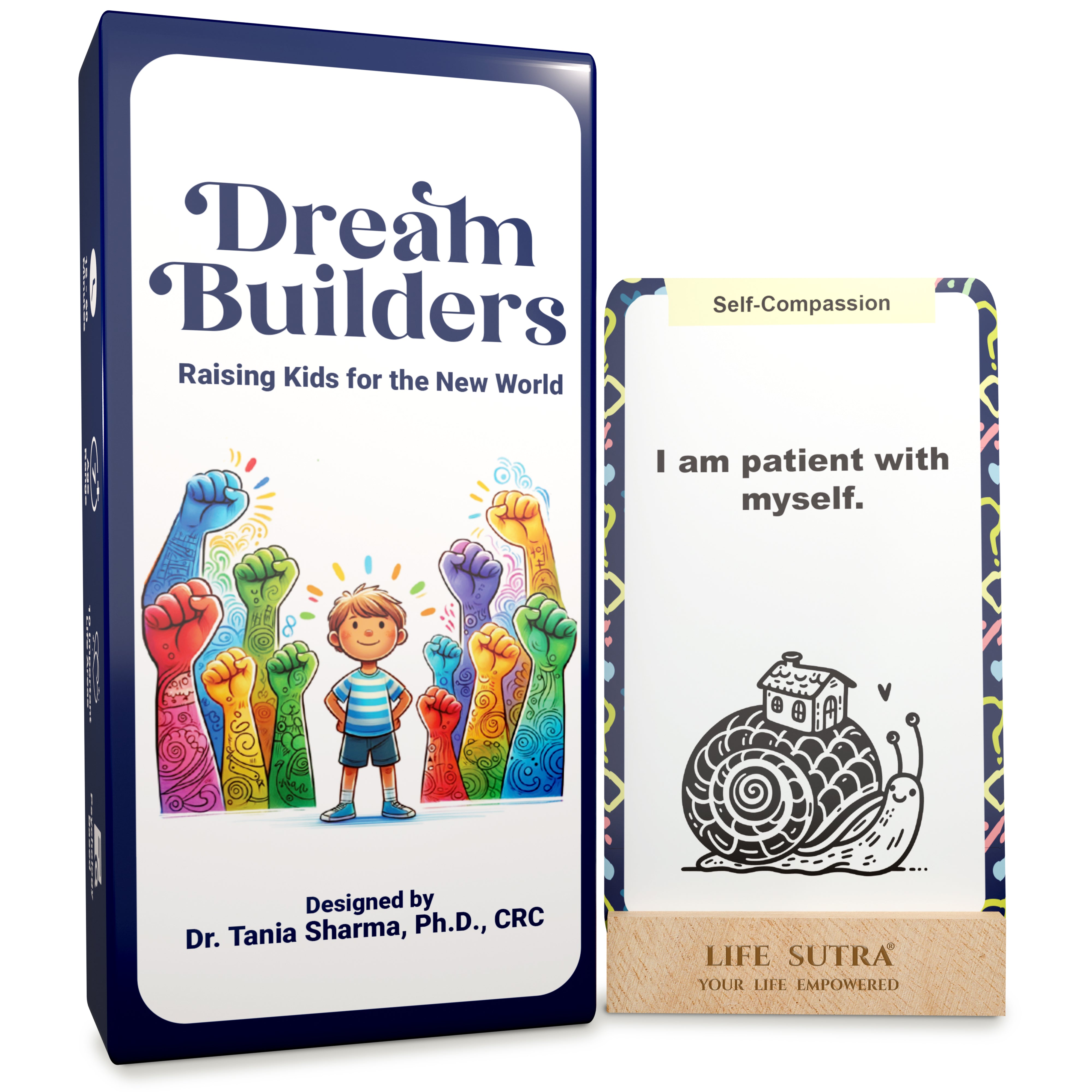 Dream Builders by Life Sutra Dream Builders - Affirmation Cards for Kids; Mindfulness Cards for Toddlers up to 15 Year Olds