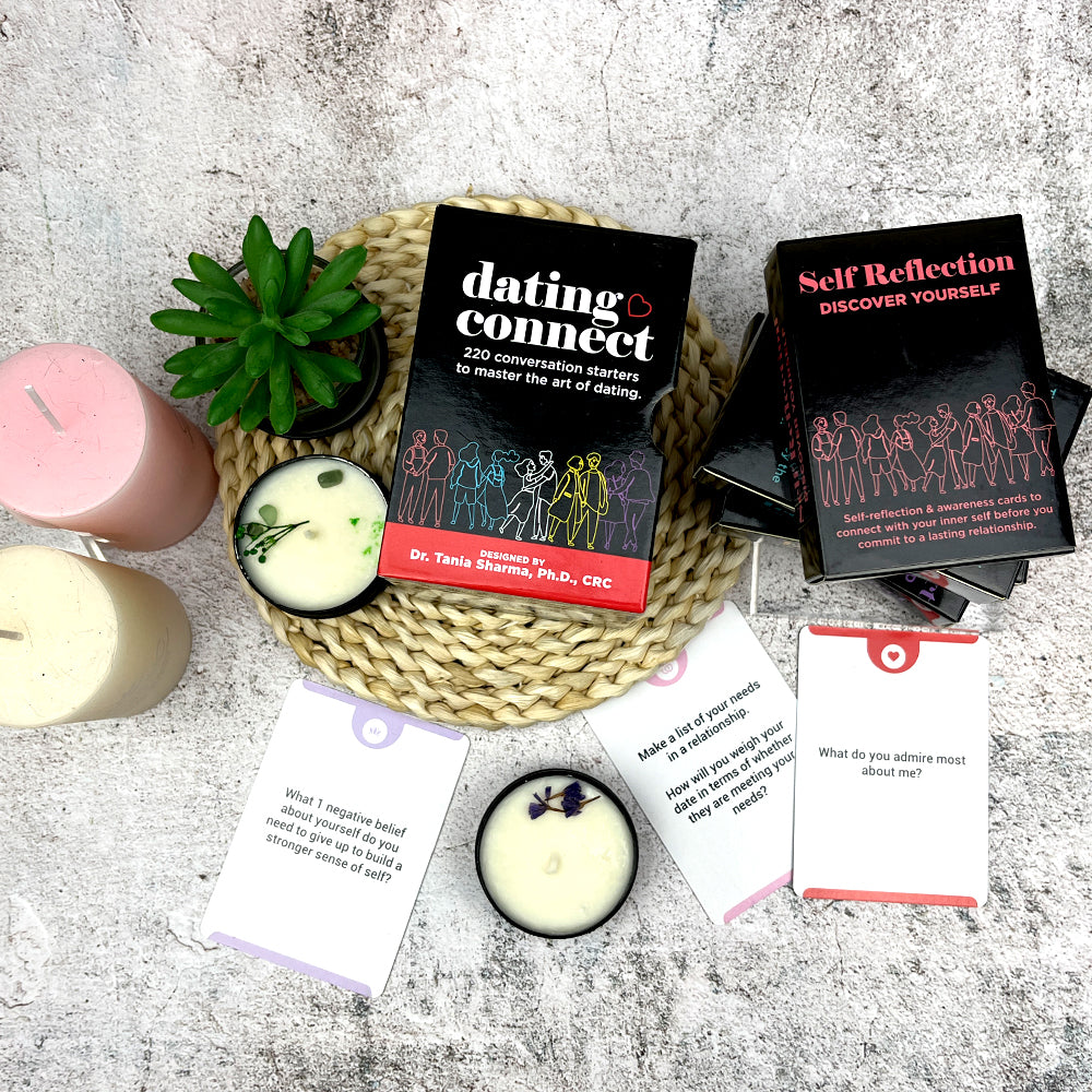 Dating Connect for Amazing Date Nights - 220 Conversation Starters and Self-Empowerment Cards